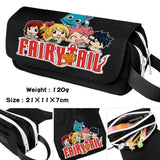 Fairy Tail Student Pencil Case Zipper Makeup Bag Boy Girl Stationery