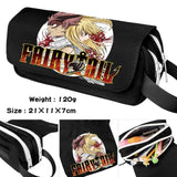 Fairy Tail Student Pencil Case Zipper Makeup Bag Boy Girl Stationery