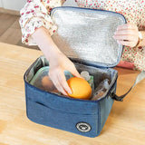 Portable Lunch Bag Food Thermal Box Waterproof Cooler Lunchbox