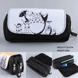 Anime Totoro Double-deck Pencil Case Big Capacity Stationery Bag