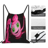 Mommy Long Legs Drawstring Backpack Girl Bag School Shoe Bag