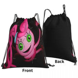 Mommy Long Legs Drawstring Backpack Girl Bag School Shoe Bag