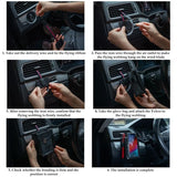 Car Air Outlet Pockets Multi-function Phone Storage Bag