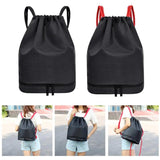 Drawstring Backpack Bags Waterproof Polyester Bag for Gym Travel
