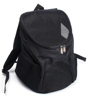 Breathable Dog Double Shoulder Bag Backpack Pet Travel Carrier