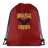 Smallville High Crows USB Charge Backpack Men Women Travel Laptop Bag