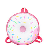 Kids Two-way Zipper Casual Backpack Baby Cartoon Round Nursery Bags