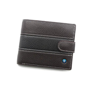 Men's PU Leather Wallets Short Portefeuille Homme