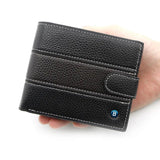 Men's PU Leather Wallets Short Portefeuille Homme