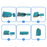 Outdoor Folding Oxford Cloth Travel Storage Bag Large Capacity Waterproof