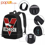 1984 Ingsoc Backpack Large Capacity Hot Foldable Shopping Bag