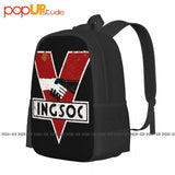 1984 Ingsoc Backpack Large Capacity Hot Foldable Shopping Bag