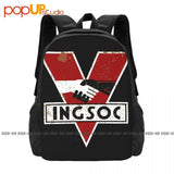 1984 Ingsoc Backpack Large Capacity Hot Foldable Shopping Bag