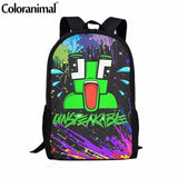 Coloranimal 3D Printed Game Backpack for Kids