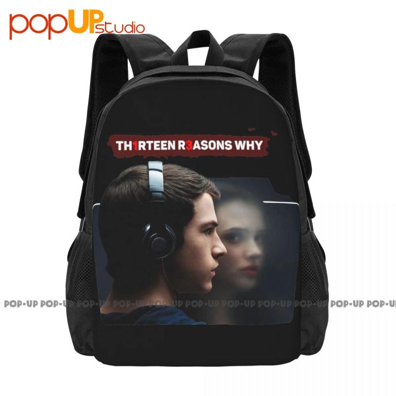 13 Reasons Why Thirteen Reasons Why Backpack Large Capacity Bookbag