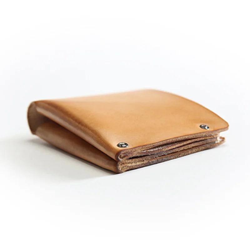 Men's Leather Wallet Vintage Money Holder