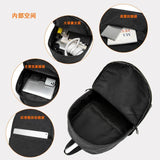 Men's Canvas Schoolbag Student Backpack