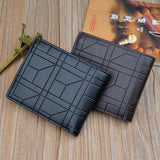 Men's Retro Student Wallets Horizontal Money Bag
