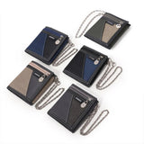 Canvas Bifold Wallet for Men Casual Money Bag