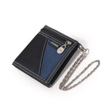 Canvas Bifold Wallet for Men Casual Money Bag