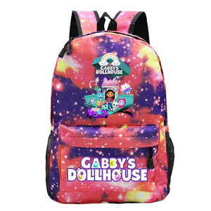 Cartoon Gabby Dollhouse Backpack Back to School