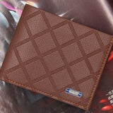 Men's Short Wallet Multi-card Slot Bill Fold Slim Credit Card/ID Hold