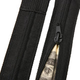 Nylon Belt Pouch Secret Security Zip Pocket Change Wallet
