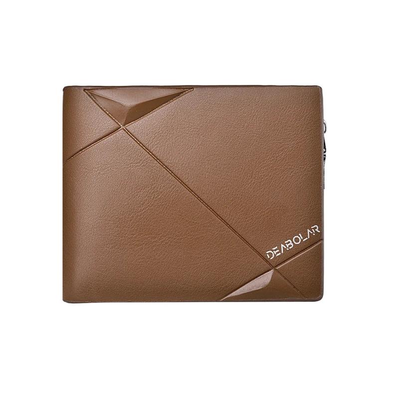 Men's Zipper Wallet, Personalized Business Multifunction Wallet