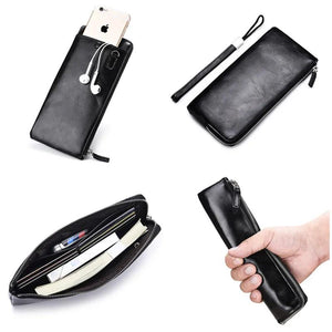 Youth Zipper Phone Bag Slim Waterproof Wallet