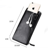 Youth Zipper Phone Bag Slim Waterproof Wallet