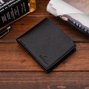 Men's Small Wallet with Photos and Card Holder
