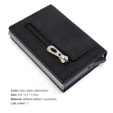 Men's Mini Faux Leather Purse for Shopping