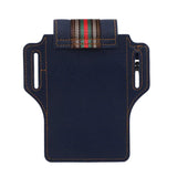 Men's Large Capacity PU Leather Waist Bag Crossbody Pouch