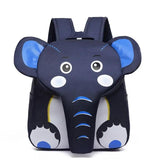 Cartoon Elephant Shoulder Bag Kindergarten Schoolbag Backpack For Kids