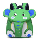 Cartoon Elephant Shoulder Bag Kindergarten Schoolbag Backpack For Kids