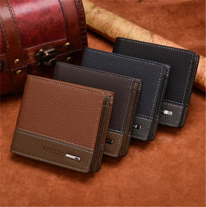 Men's Wallet Bag Short Wallet Ticket Holder