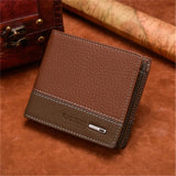 Men's Wallet Bag Short Wallet Ticket Holder