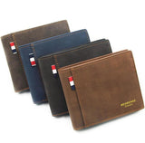 Retro Business Wallet Men's Short Wallet