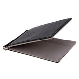 Men Wallet Short Skin Wallets Purses PU Leather Money Clips Solid Thin Wallet