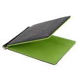 Men Wallet Short Skin Wallets Purses PU Leather Money Clips Solid Thin Wallet