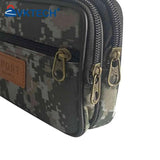 Men PU Leather Fanny Waist Bag