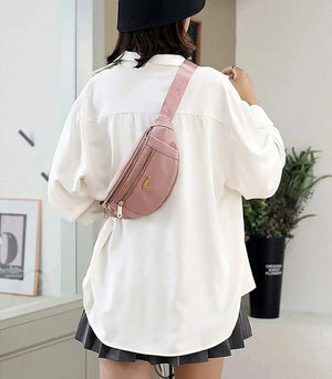 Women Fanny Pack Travel Waterproof Shoulder Bag Hip Pouch