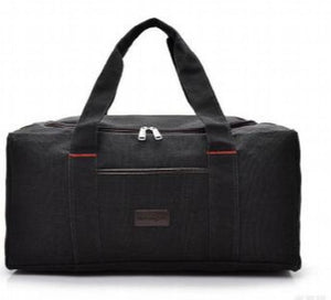 U-shaped Open Canvas Hand Luggage Bag Large Male Shoulder Travel Long Bag