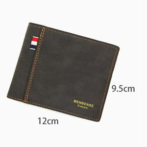 Men Wallet Multi-compartment Small Money Purse for Traveling