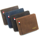 Men Wallet Multi-compartment Small Money Purse for Traveling