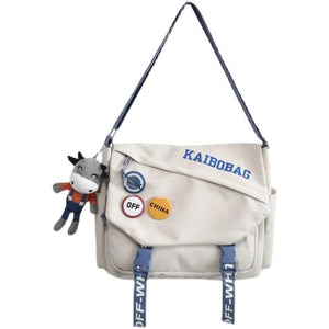 Canvas Bag School Bags for College Student Men Women Shoulder Bags