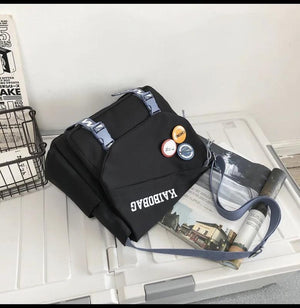 Canvas Bag School Bags for College Student Men Women Shoulder Bags