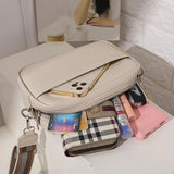 Vintage Pattern Shoulder Bag Ladies Handbags Women Pu Woman Underarm Crossbody B
