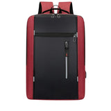 Waterproof Men's Business Backpack with USB Charging Port