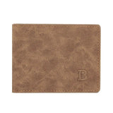 Men's Short Retro Frosted Wallet Multi-card Business Wallet